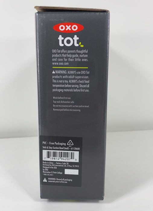 Shop OXO Tot Stick & Stay Suction Bowl, Teal at GoodBuy Gear