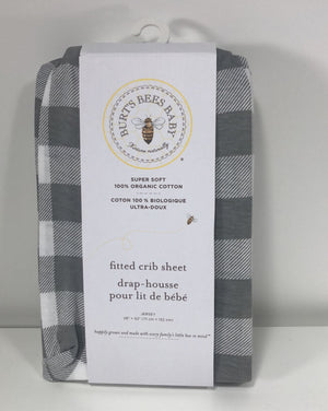 Burt's bees baby organic sales cotton jersey fitted crib sheet