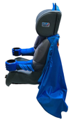 secondhand KidsEmbrace 2-in-1 Combination Harness Booster Car Seat, Batman Blue, 2022