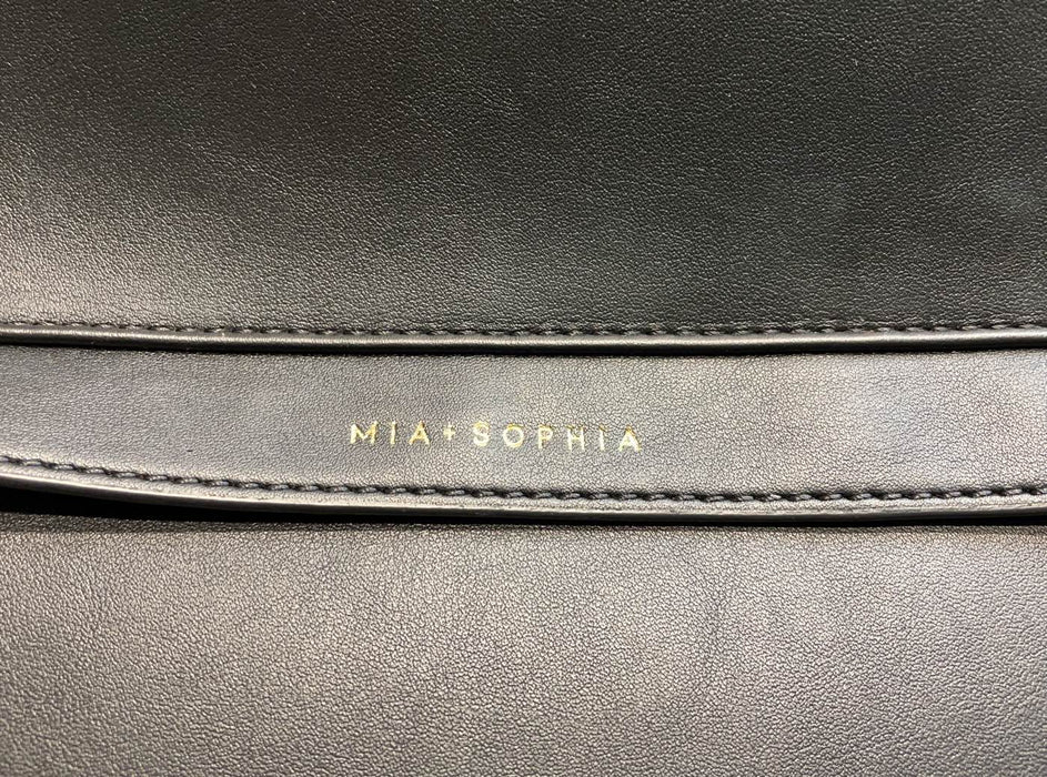 Shop Mia + Sophia Leather Diaper Bag Backpack at GoodBuy Gear