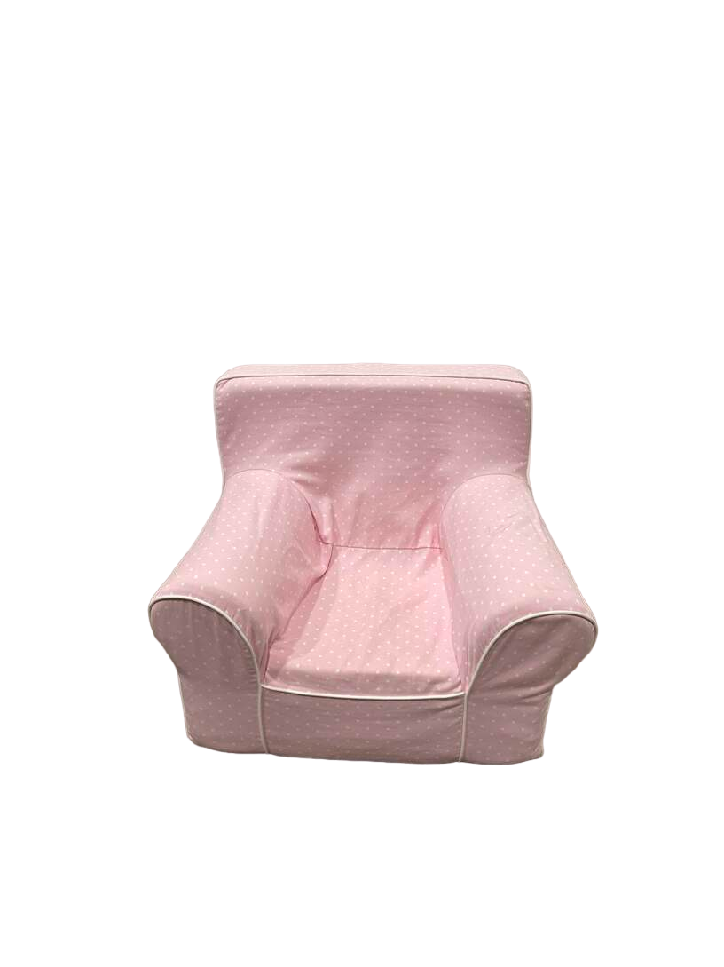 Pottery barn pink on sale chair
