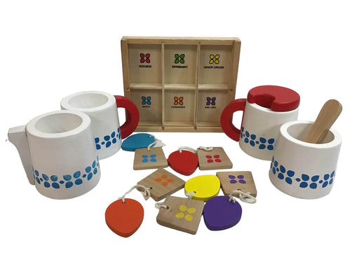 used Melissa & Doug Steep & Serve Tea Set