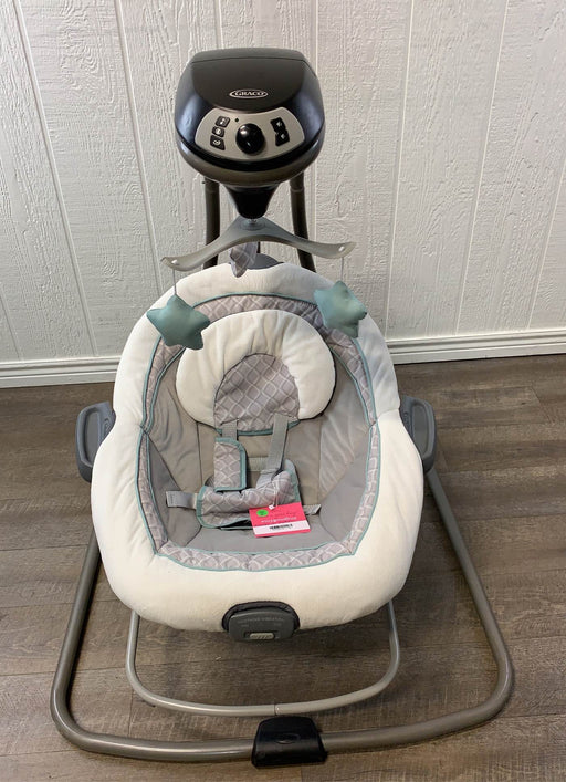 secondhand Graco Cozy Duet Swing And Rocker