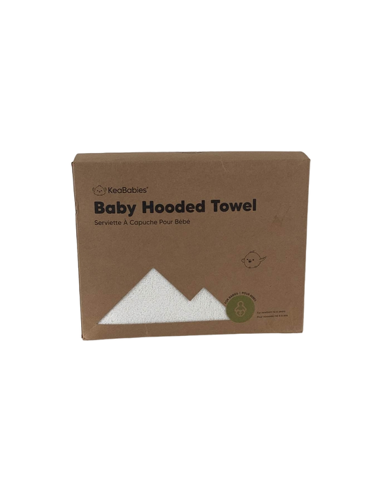 used KeaBabies Baby Hooded Towel, Bear, Cuddle