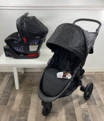 used Britax B-Free Travel System, 2019, Midnight