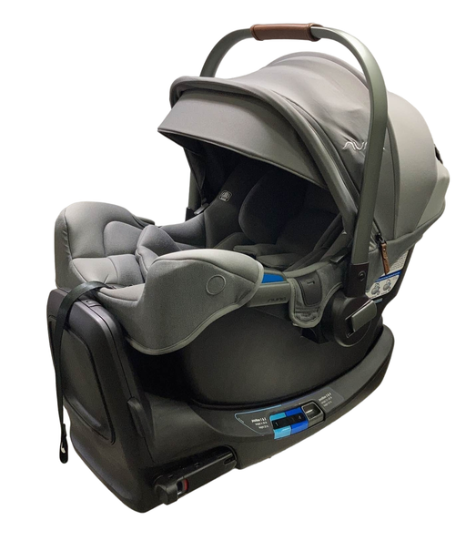 used Nuna PIPA rx Infant Car Seat with RELX Base, 2023, Granite