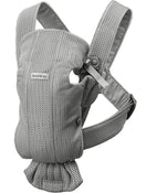 Shop BabyBjorn Baby Carrier Mini, Gray, 3D Mesh at GoodBuy Gear
