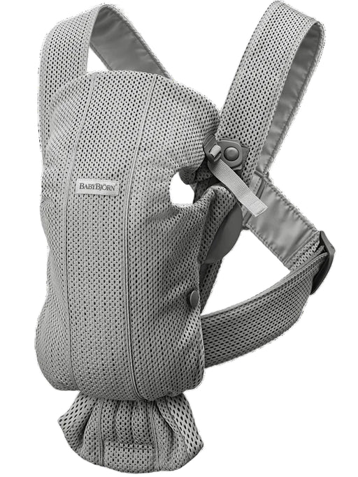 Shop BabyBjorn Baby Carrier Mini, Gray, 3D Mesh at GoodBuy Gear
