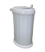 used Ubbi Diaper Pail, Herringbone