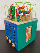 used Battat Wooden Activity Cube