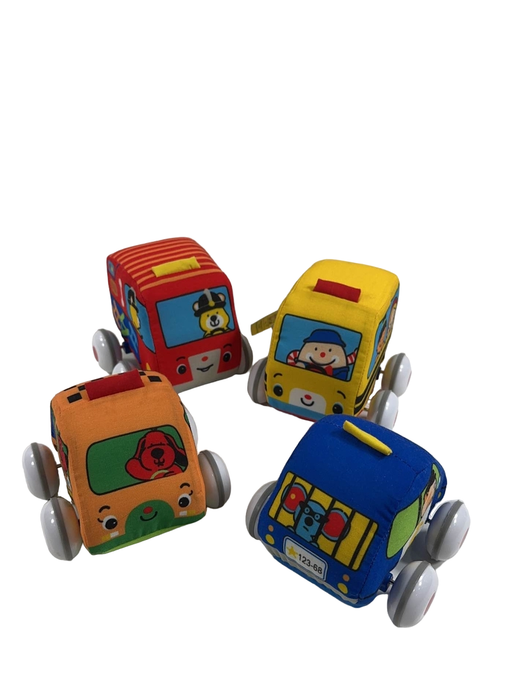 secondhand Melissa & Doug K’s Kids Pull-Back Vehicle Set