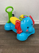 secondhand Fisher Price 3-in-1 Bounce, Stride, and Ride Elephant