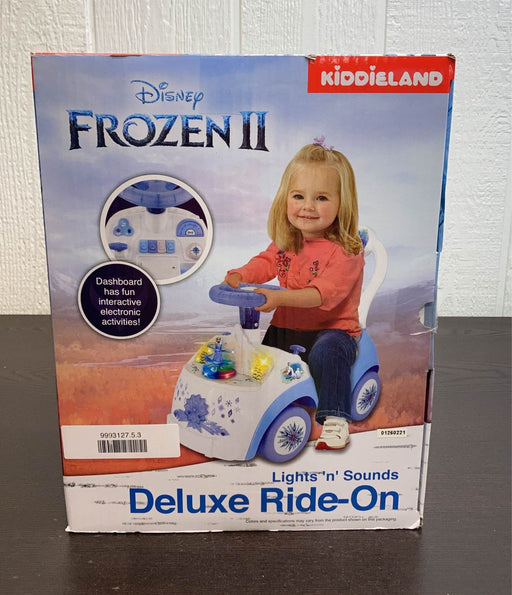 secondhand Kiddieland Disney Frozen 2 Deluxe Activity Ride-Only