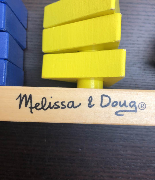 used Melissa & Doug Stack & Sort Board