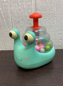 used B. toys Escar-Glooooow Spinning Snail Popper