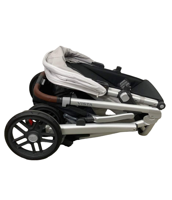 secondhand UPPAbaby VISTA V2 Stroller, 2021, Bryce (White Marl)