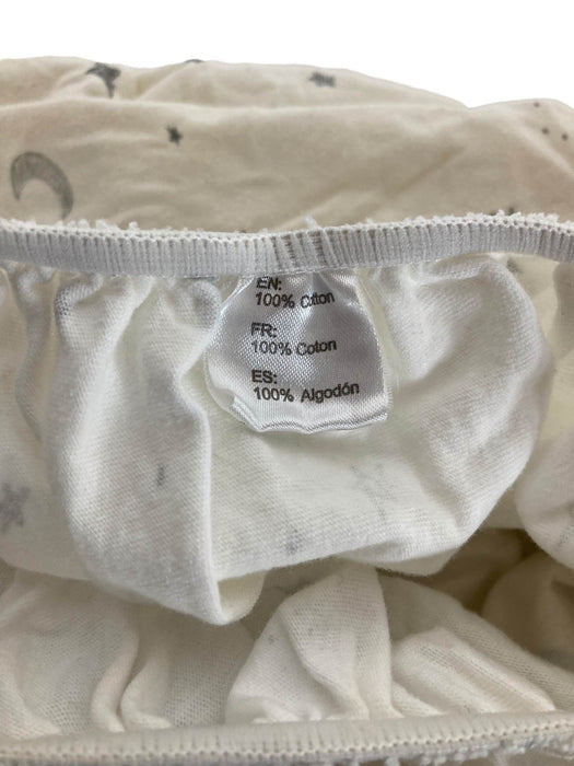 secondhand Happiest Baby SNOO Fitted Sheet, Ivory Galaxy