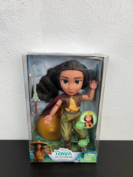 used Disney Raya and the Last Dragon 14” Raya Warrior Doll