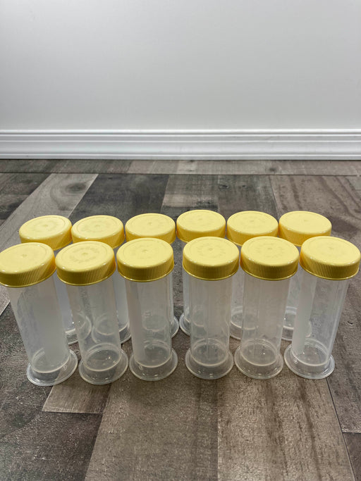 secondhand Medela Breast Milk Collection and Storage Bottles with Solid Lids -12 Pack, 2.7 oz