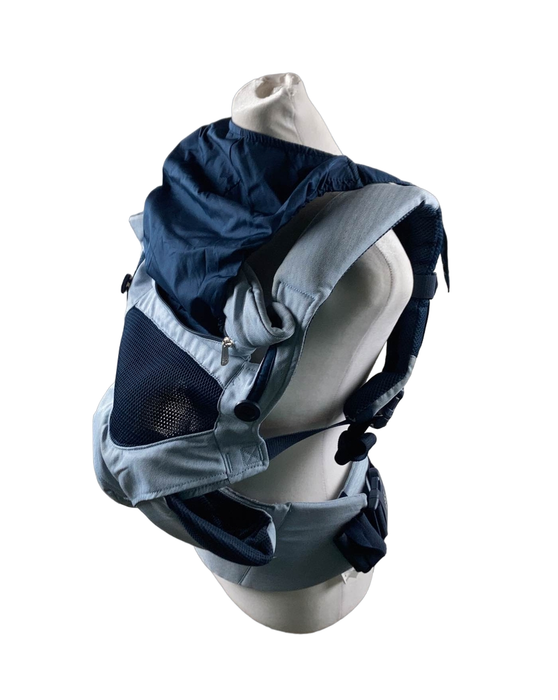 used Ergobaby 360 All Positions Cool Air Mesh Baby Carrier, Chambray