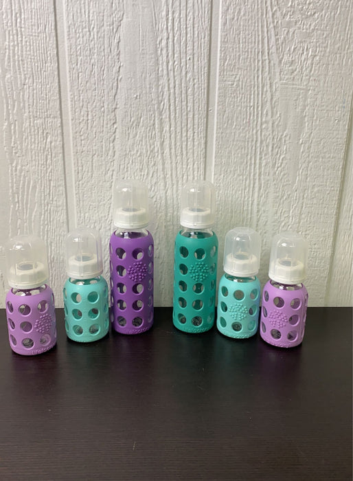 Shop Lifefactory Glass Bottles, Set of 6 at GoodBuy Gear