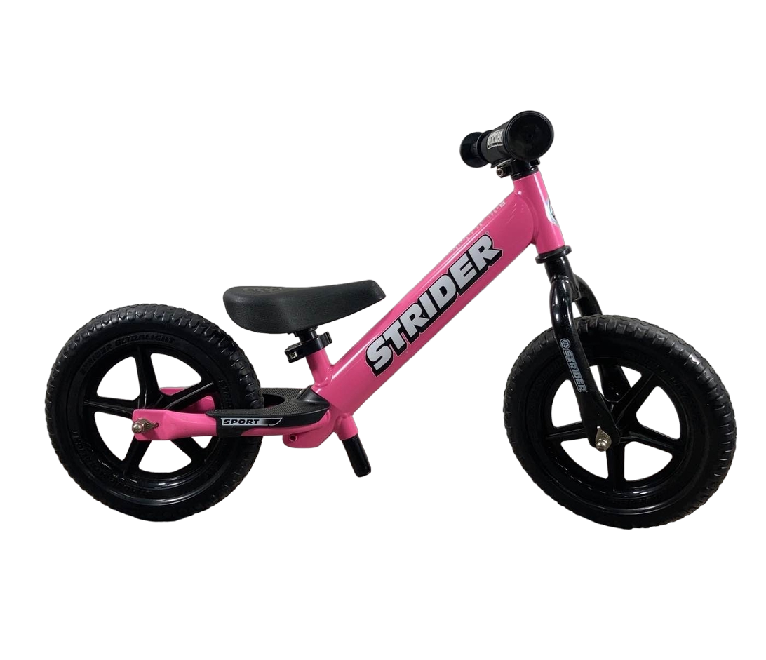 Strider Balance Bike 12” Sport, Pink — GoodBuy Gear