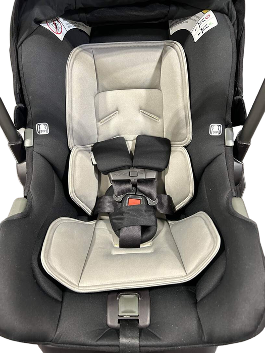 secondhand Nuna PIPA Infant Car Seat, Caviar, 2019