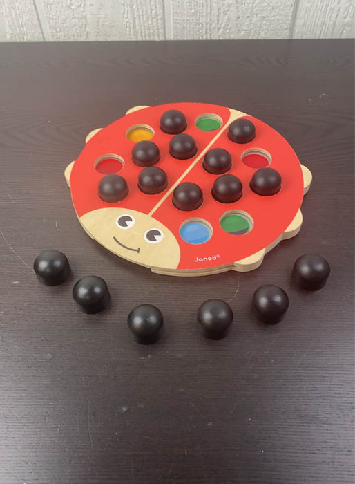 secondhand Janod Ladybug Memory Game
