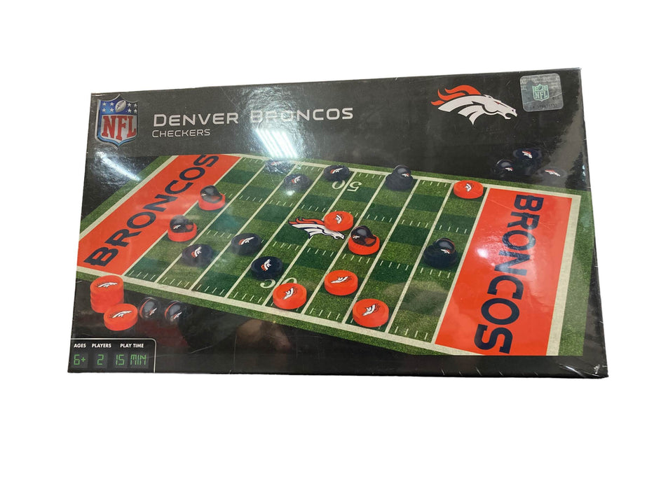 used Masterpieces NFL Denver Broncos Checkers