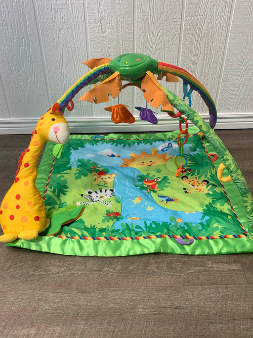 used Fisher Price Rainforest Melodies and Lights Deluxe Gym