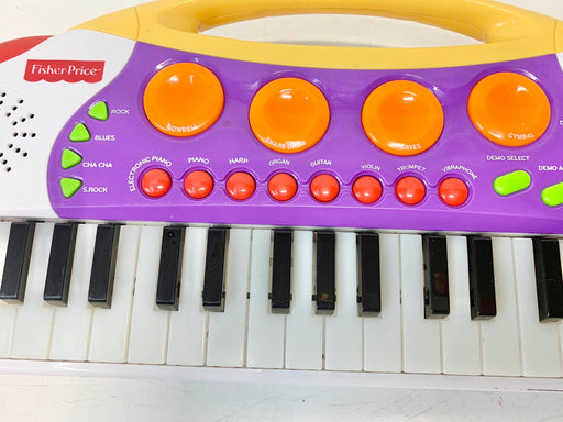 secondhand Fisher Price Teaching Keys Keyboard