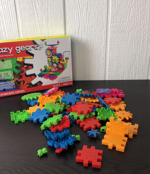 used Krazy Gears Interlocking Learning Blocks