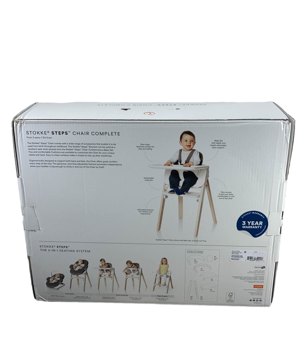 Shop Stokke Steps Chair, Black at GoodBuy Gear