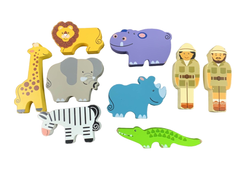 secondhand Melissa & Doug Safari Animal Rescue Truck