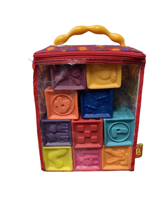 used B. toys One Two Squeeze Blocks