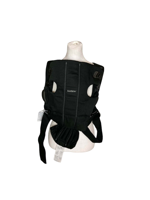 used BabyBjorn Baby Carrier Mini, Black Cotton