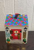 secondhand Melissa & Doug Take-Along Wooden Doorbell Dollhouse