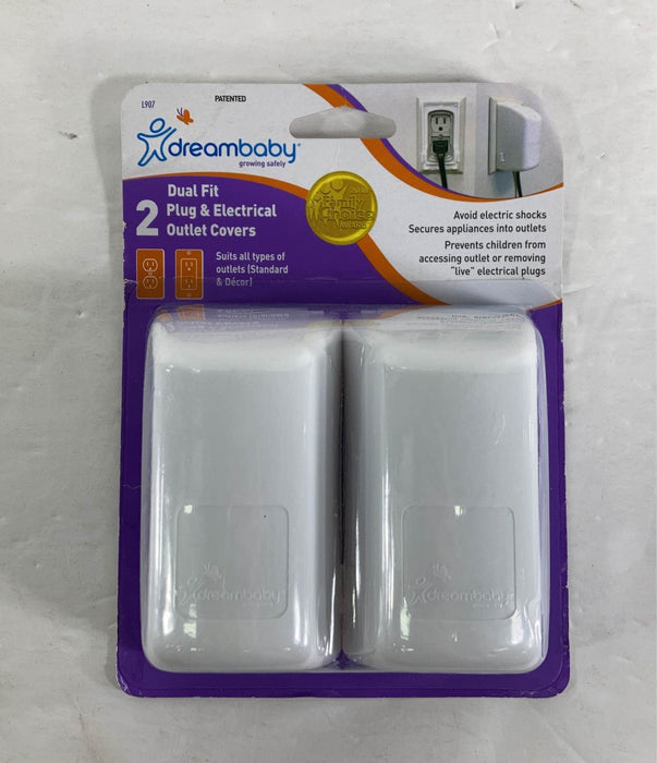 used Dreambaby Dual Fit Plug &Electrical Outlet Covers - 2 Pack