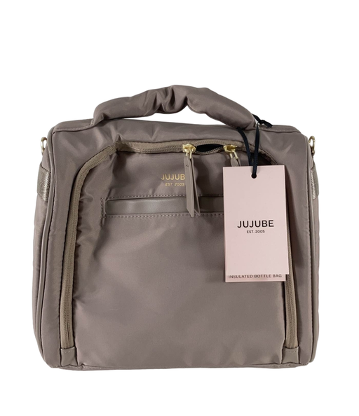 used JuJuBe The Insulated Bottle Bag, Taupe