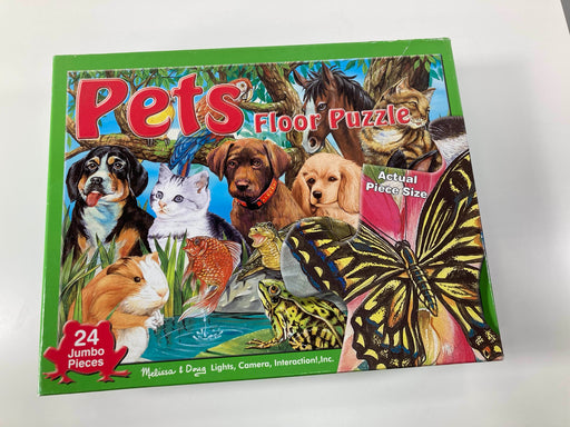 used Melissa & Doug Floor Puzzle