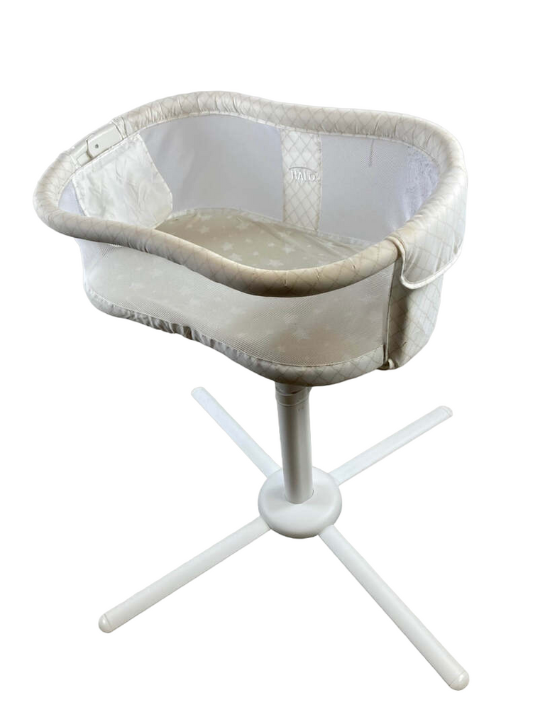 Halo BassiNest Swivel Sleeper Essentia Series, Blue Ikat