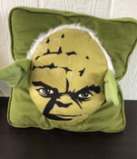 used Star Wars Yoda Throw Pillow