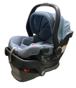 used UPPAbaby MESA V2 Infant Car Seat, Gregory (Blue Melange Merino Wool), 2023