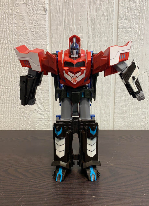 secondhand Hasbro Transformers Robots in Disguise Mega Optimus Prime Action Figure