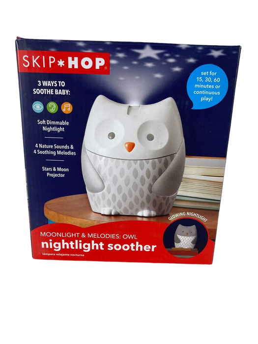 used Skip Hop Moonlight And Melodies Nightlight Soother