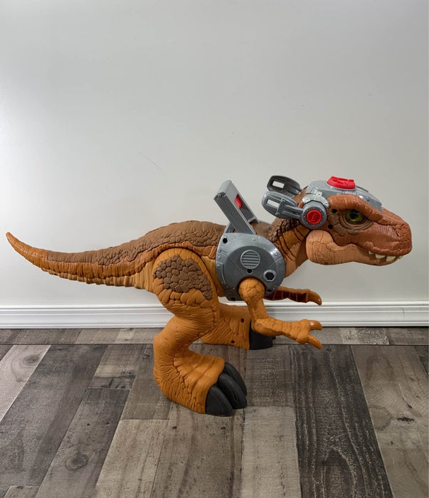 secondhand Fisher Price Imaginext Jurassic World Mega Mouth T-rex