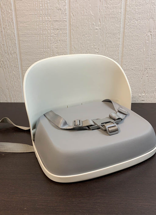 used OXO Tot Perch Booster Seat with Straps, Gray