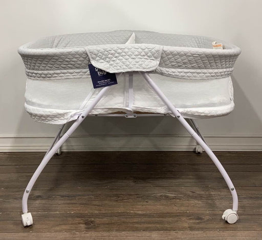 secondhand Delta Children Little Folks Twin EZ Fold Ultra Compact Double Bassinet