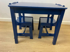 Shop Delta Children Kids Table and Chair Set with Storage, Blue at GoodBuy Gear