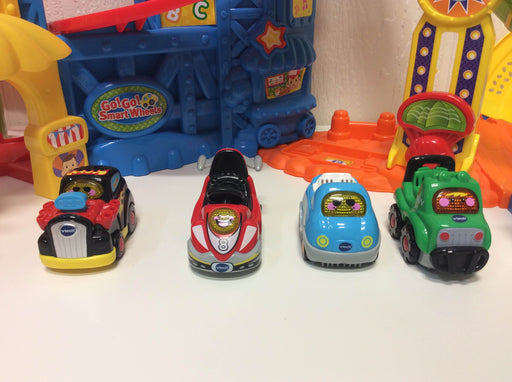 secondhand VTech Go! Go! Smart Wheels Amazement Park Play Set